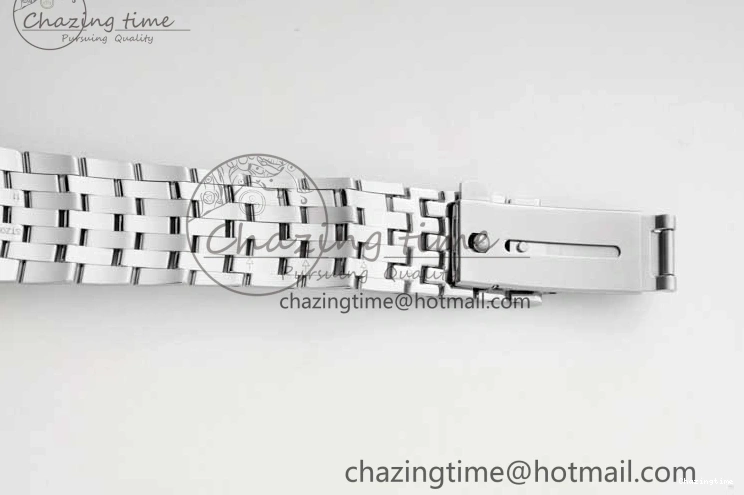 0429 De Ville SS DIWF 1:1 Best Edition Light Blue Dial SS Markers on SS Bracelet MIYOTA TopPick 7850